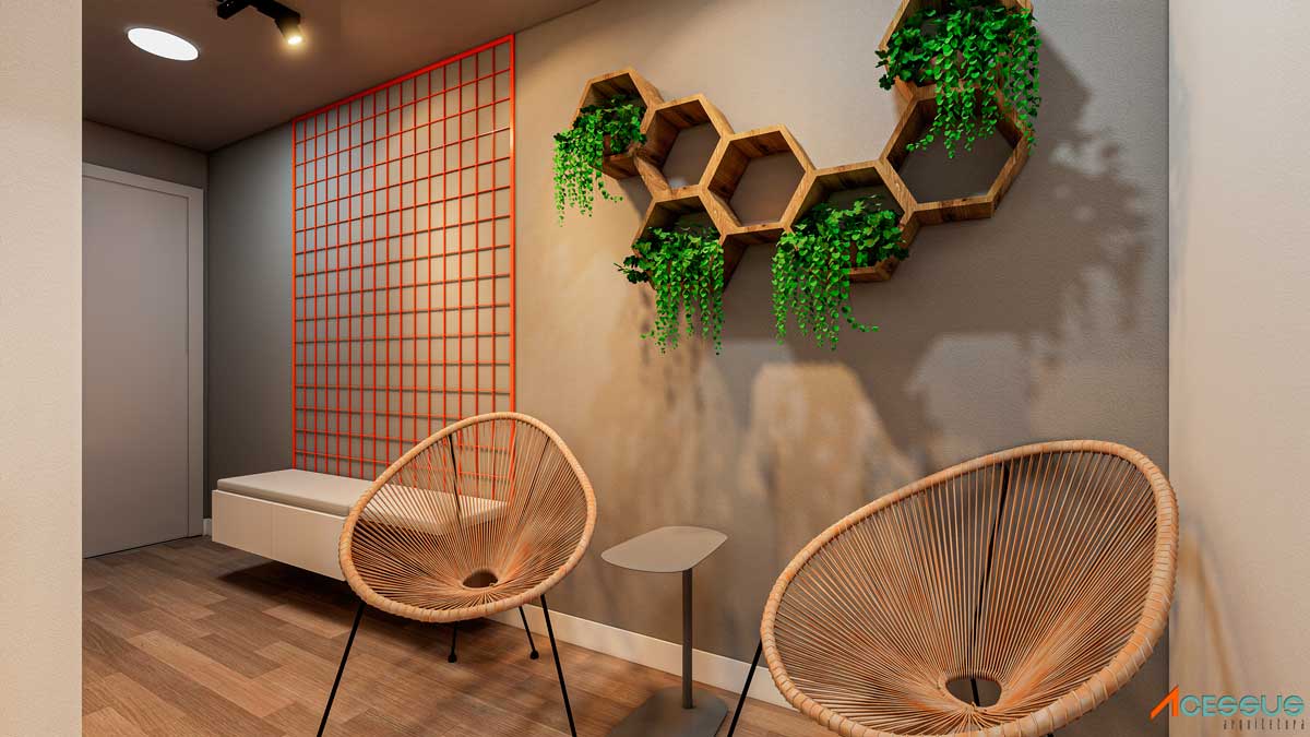 Sala Comercial Barra da Tijuca - Escritório e Estúdio - Acessus Arquitetura