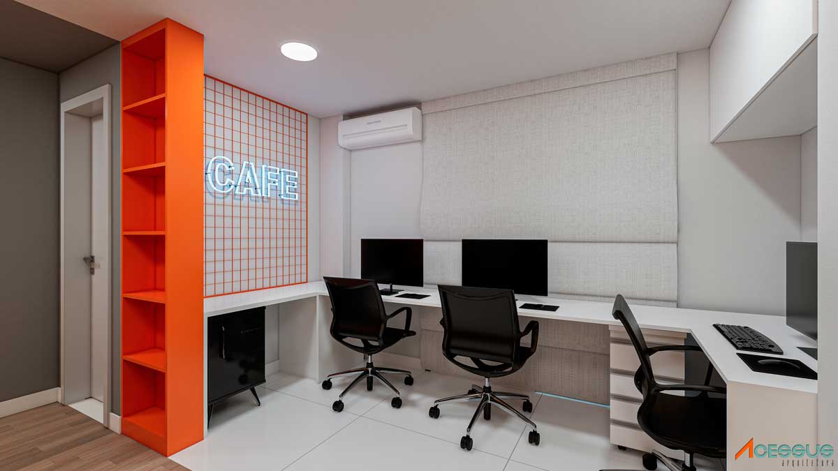 Sala Comercial Barra da Tijuca - Escritório e Estúdio - Acessus Arquitetura