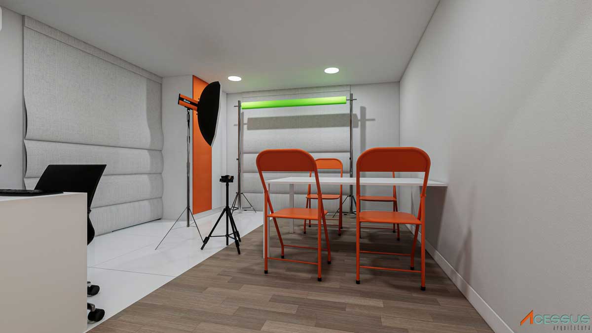 Sala Comercial Barra da Tijuca - Escritório e Estúdio - Acessus Arquitetura