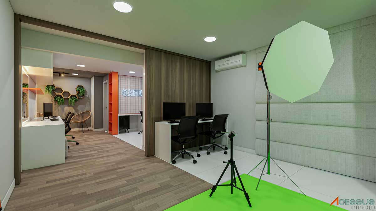 Sala Comercial Barra da Tijuca - Escritório e Estúdio - Acessus Arquitetura